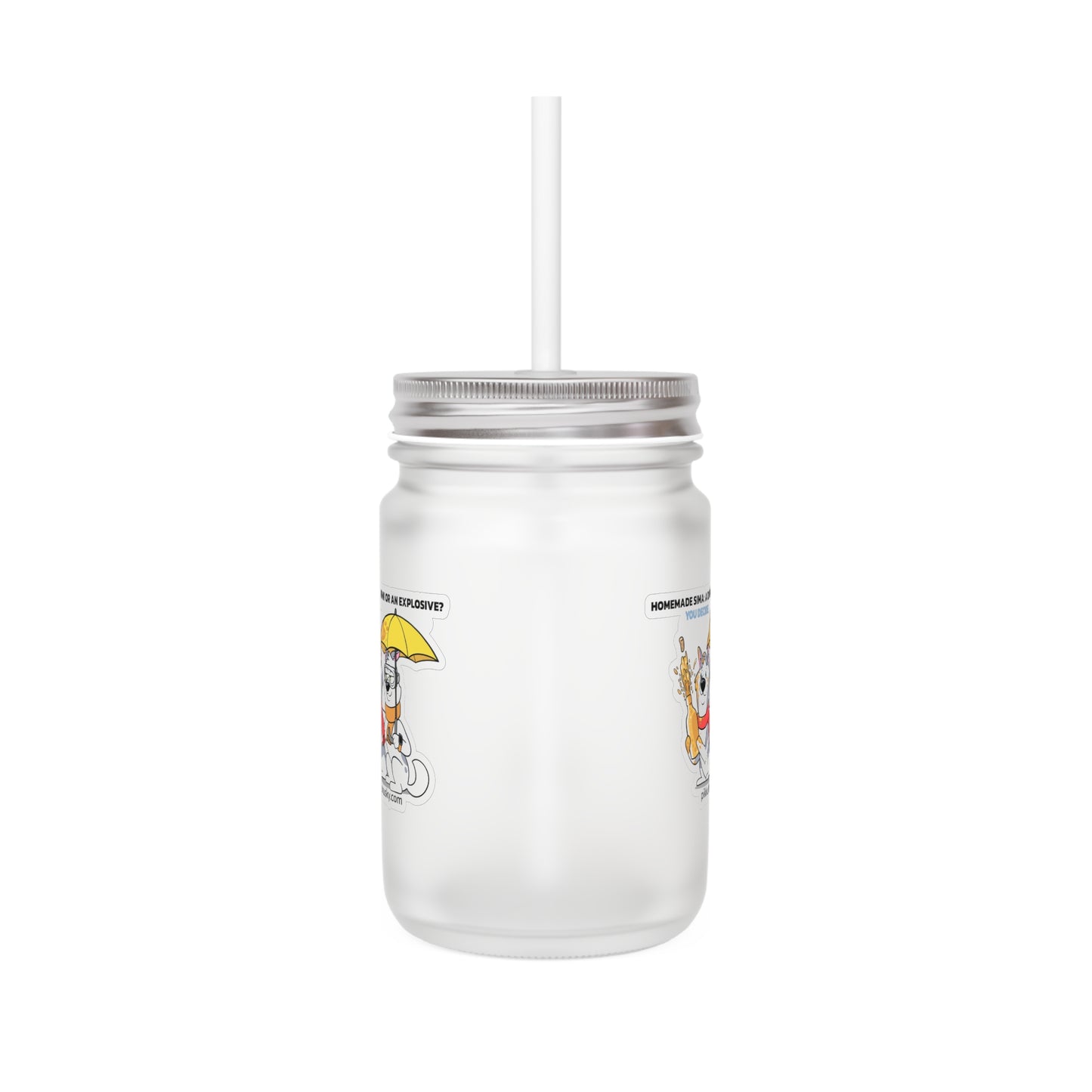 Kai + Helmi: "Homemade Sima, A Drink or Explosive. You Decide." Mason Jar